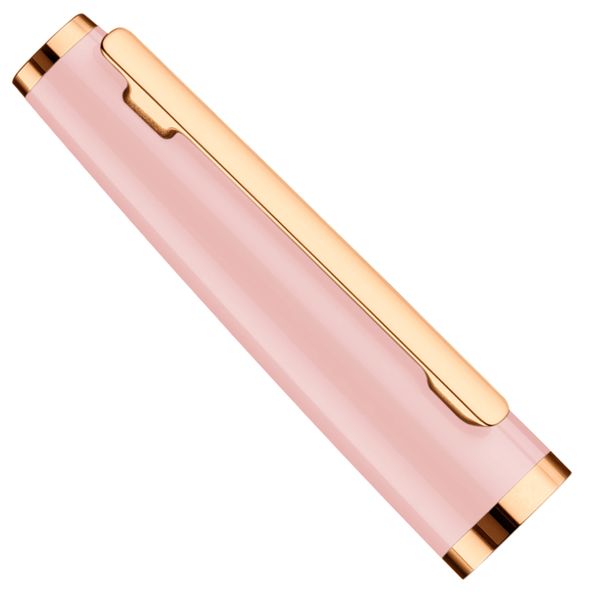 Füllfederhalter Otto Hutt Design06 - Pink Glanz, Beschlagteile rosé vergoldet / Stahlfeder