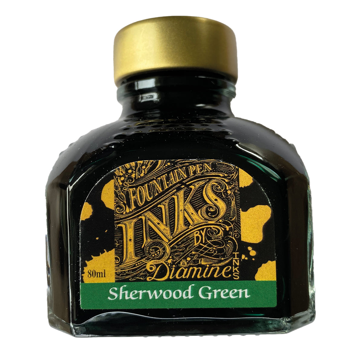 Tintenglas Diamine Sherwood Green, 80 ml