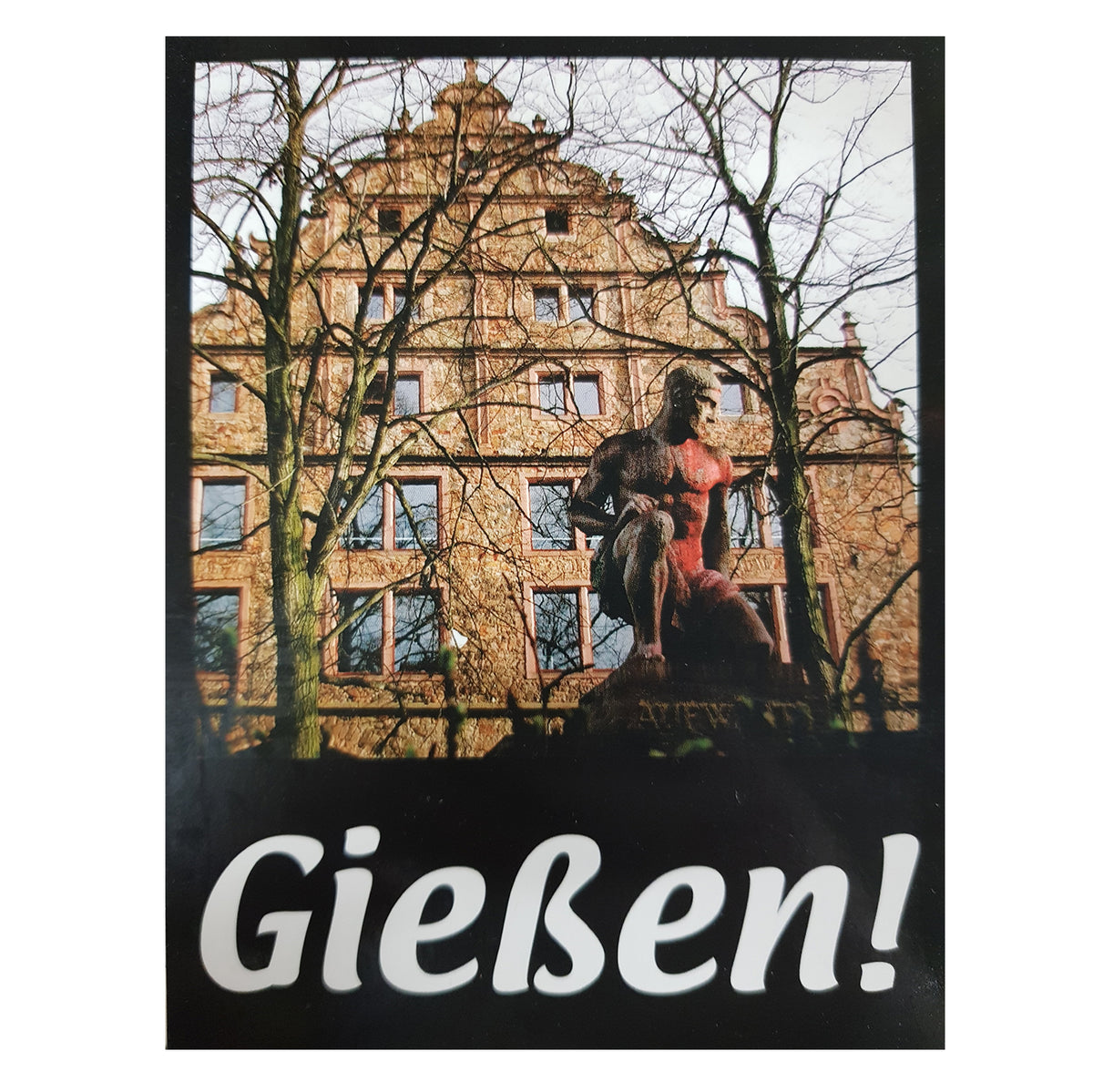 Postkarte &quot;Gießen!&quot;