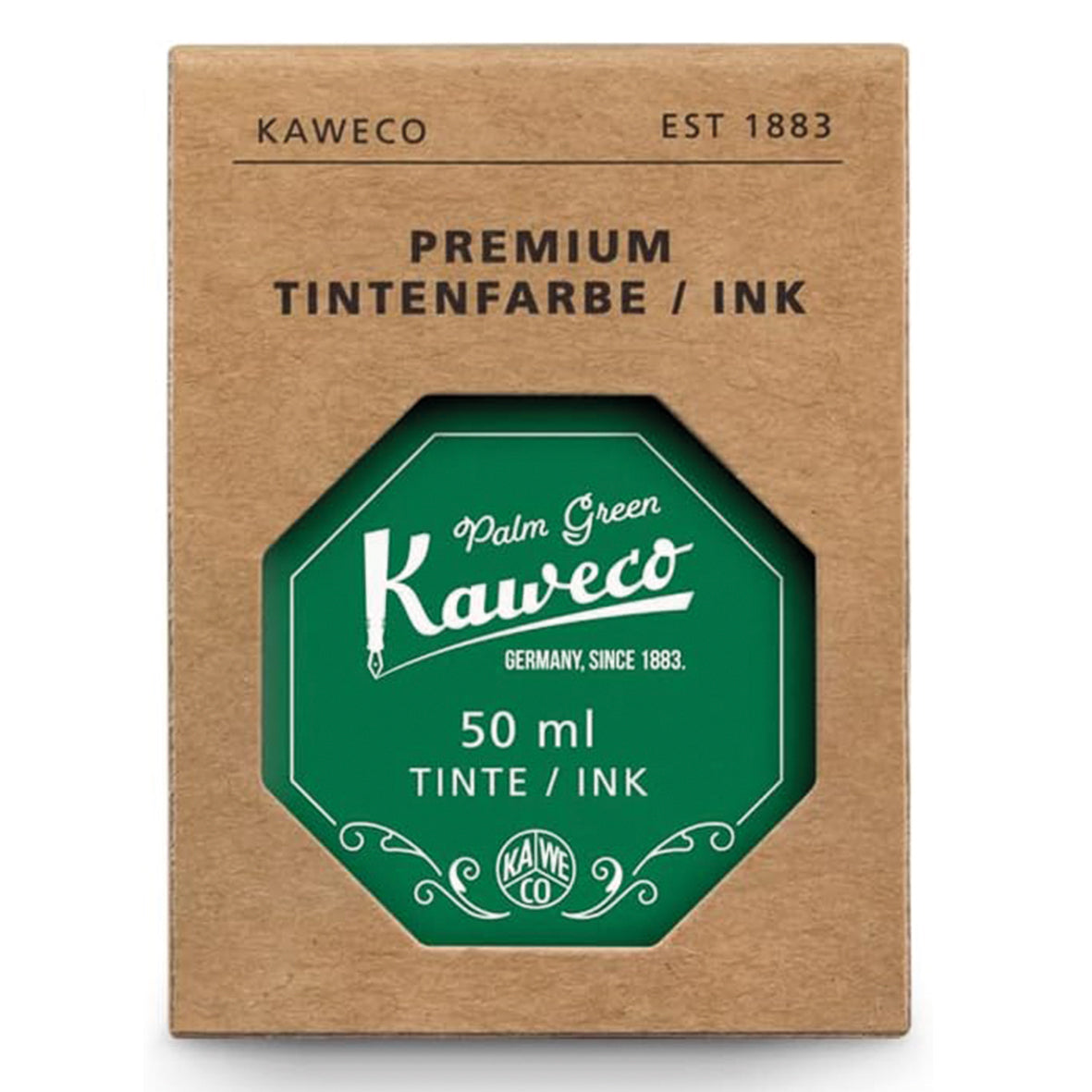Tintenglas Kaweco Palm Green, 50 ml