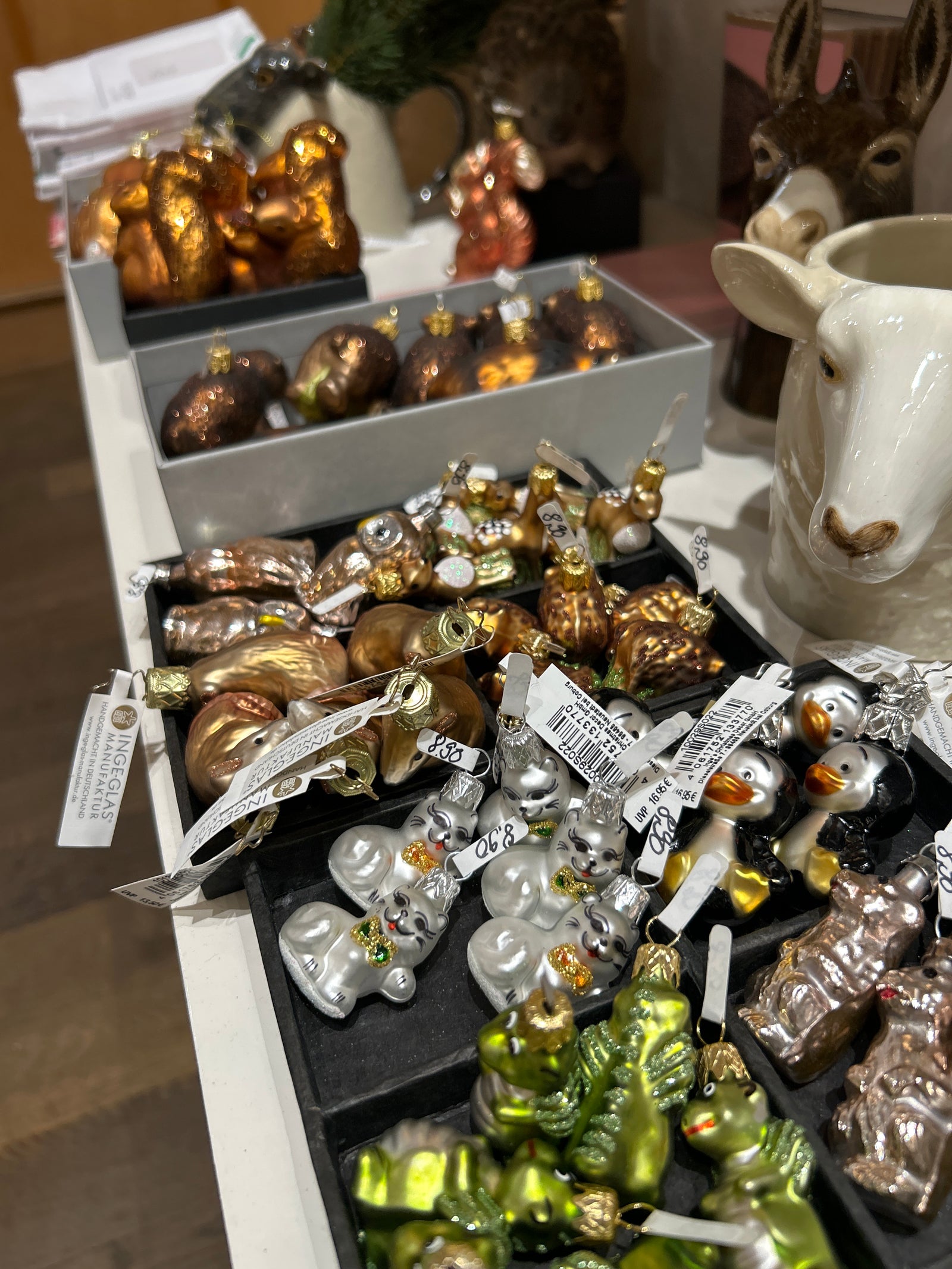 Christbaumschmuck Punkt & Strich