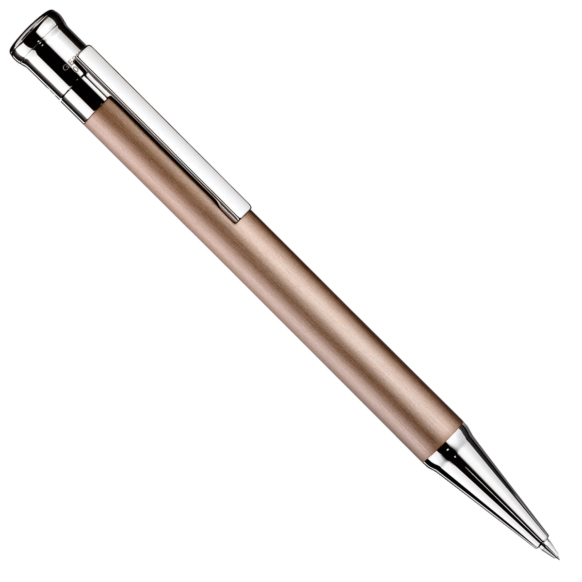 Bleistift Otto Hutt Design04 - Sand Matt / Beschlagteile Platin beschichtet