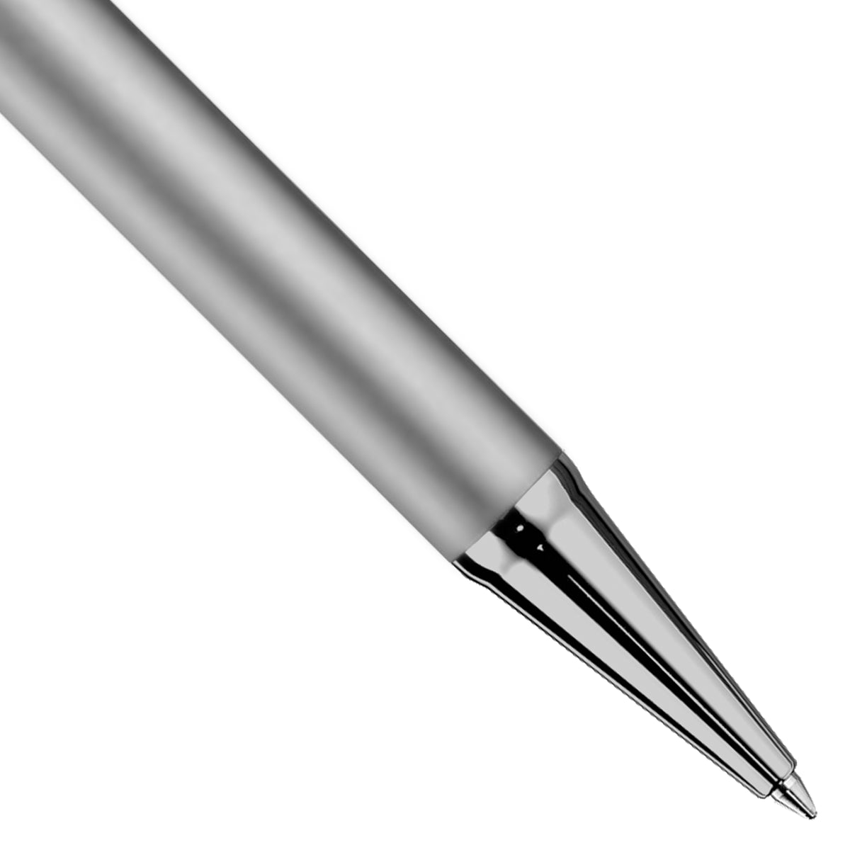 Kugelschreiber Otto Hutt Design04 -  Ruthenium grau / Platin beschichtet