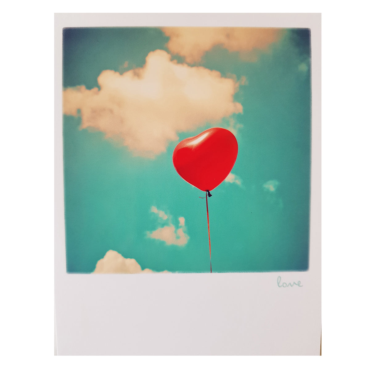 Postkarte &quot;Love Ballon&quot;