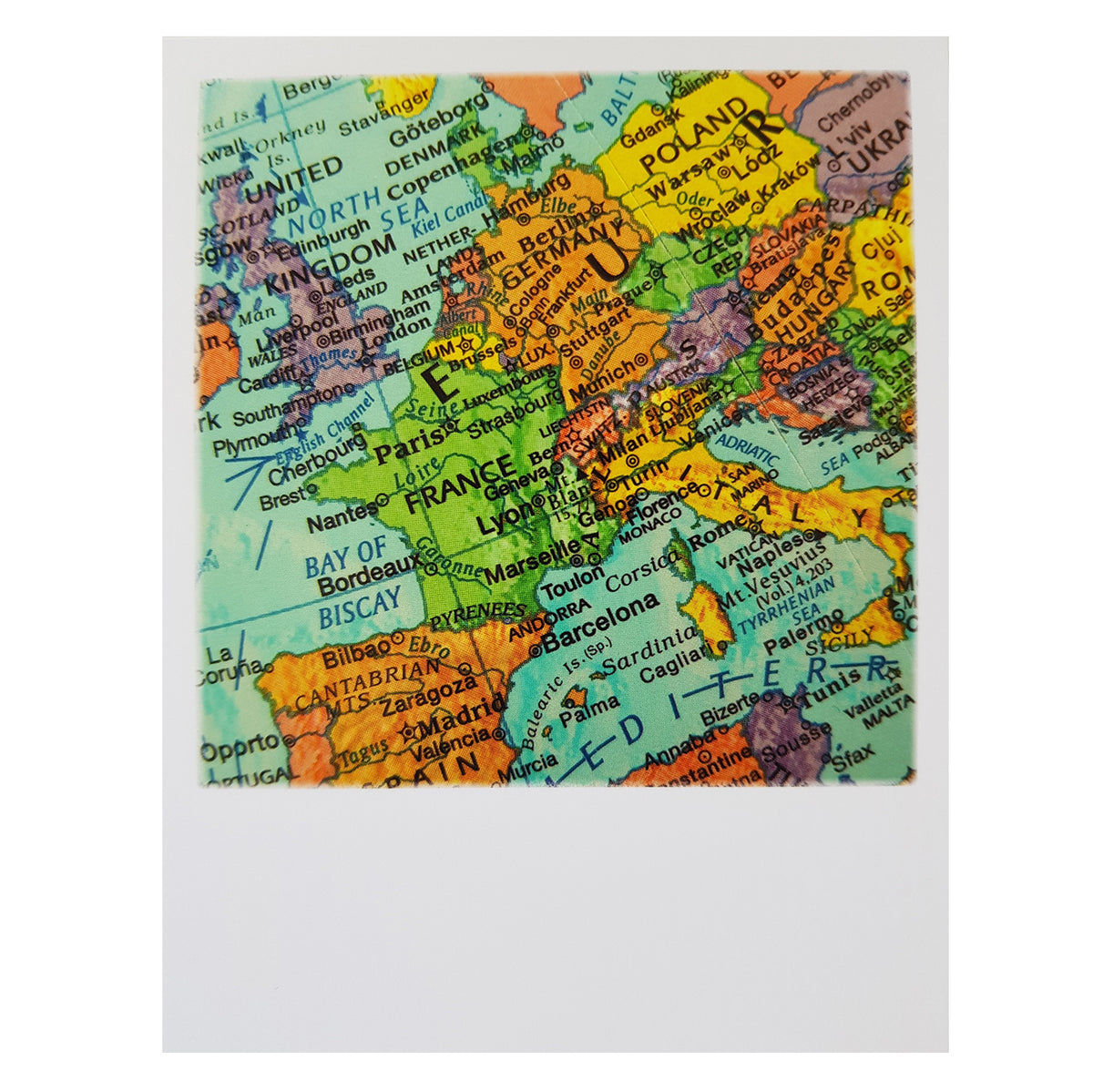 Postkarte &quot;Europa&quot;