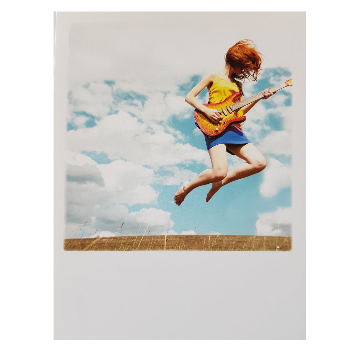 Postkarte &quot;GitarrenGirl&quot;
