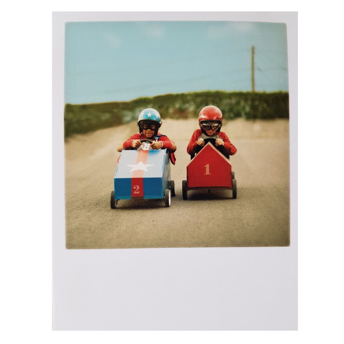 Postkarte &quot;Racing Cars&quot;
