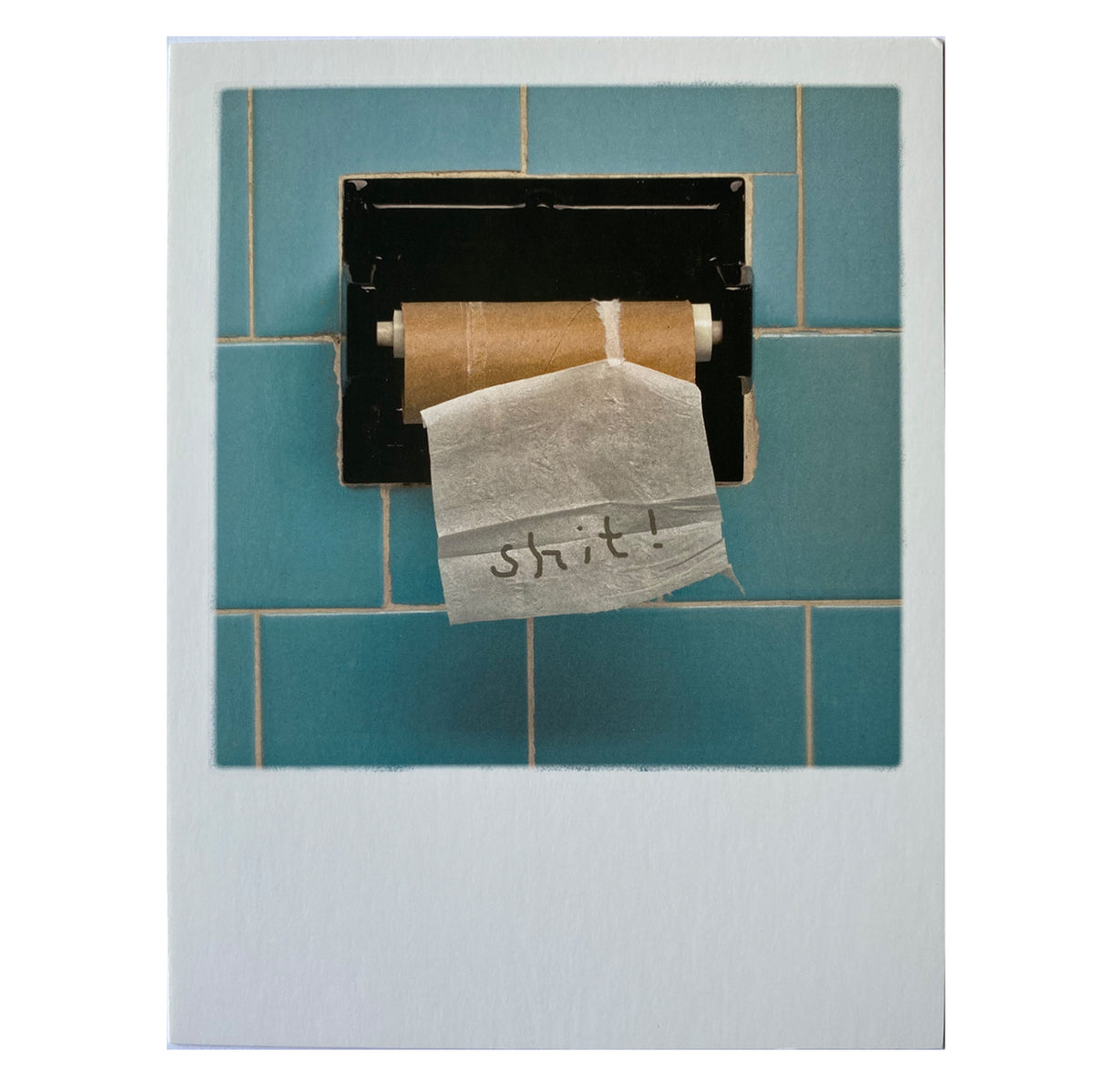 Postkarte &quot;Sh*t&quot;