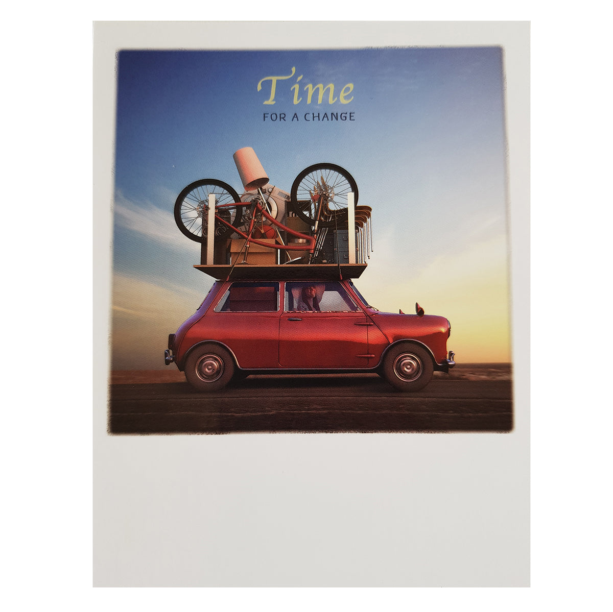 Postkarte &quot;Umzug&quot;