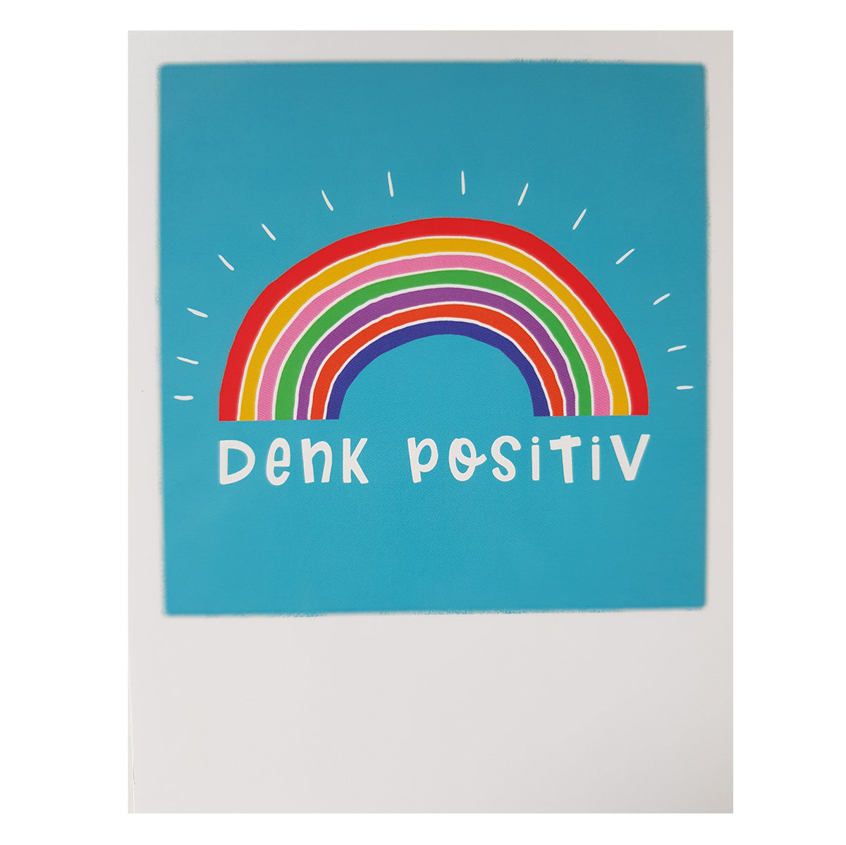 Postkarte &quot;Positive Rainbow&quot;
