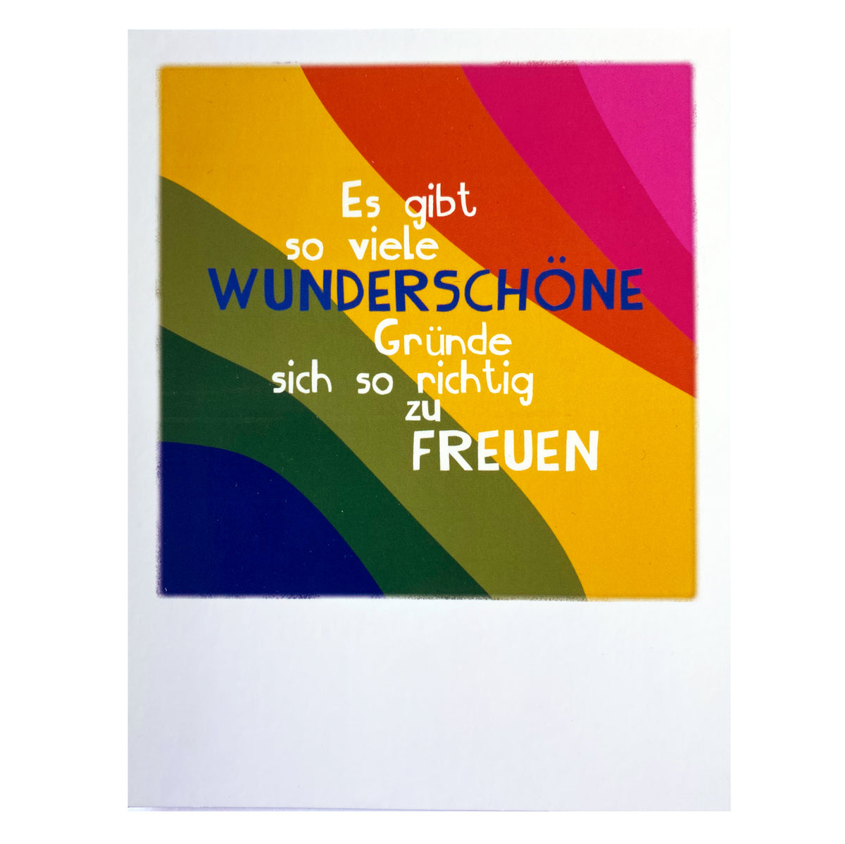 Postkarte  &quot;Wunderschöne Gründe&quot;