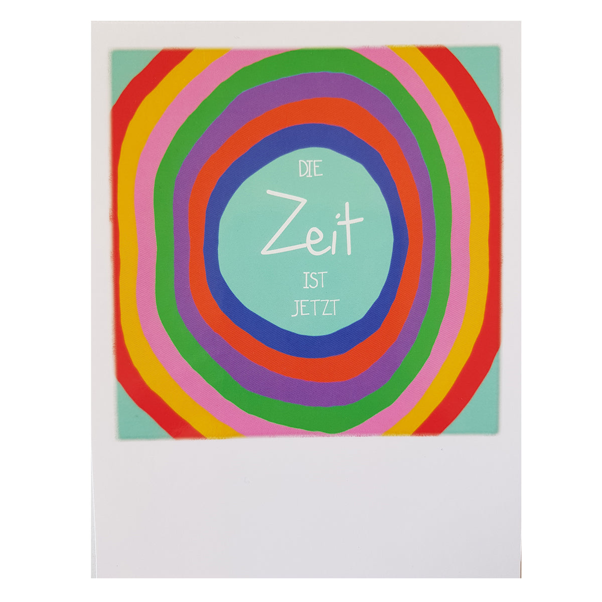 Postkarte &quot;Zeit&quot;