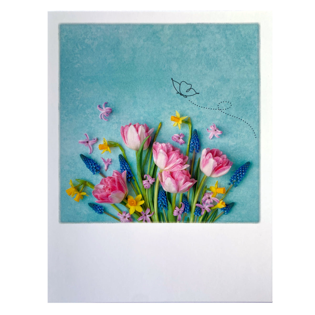 Postkarte  &quot;Blumenbouquet&quot;