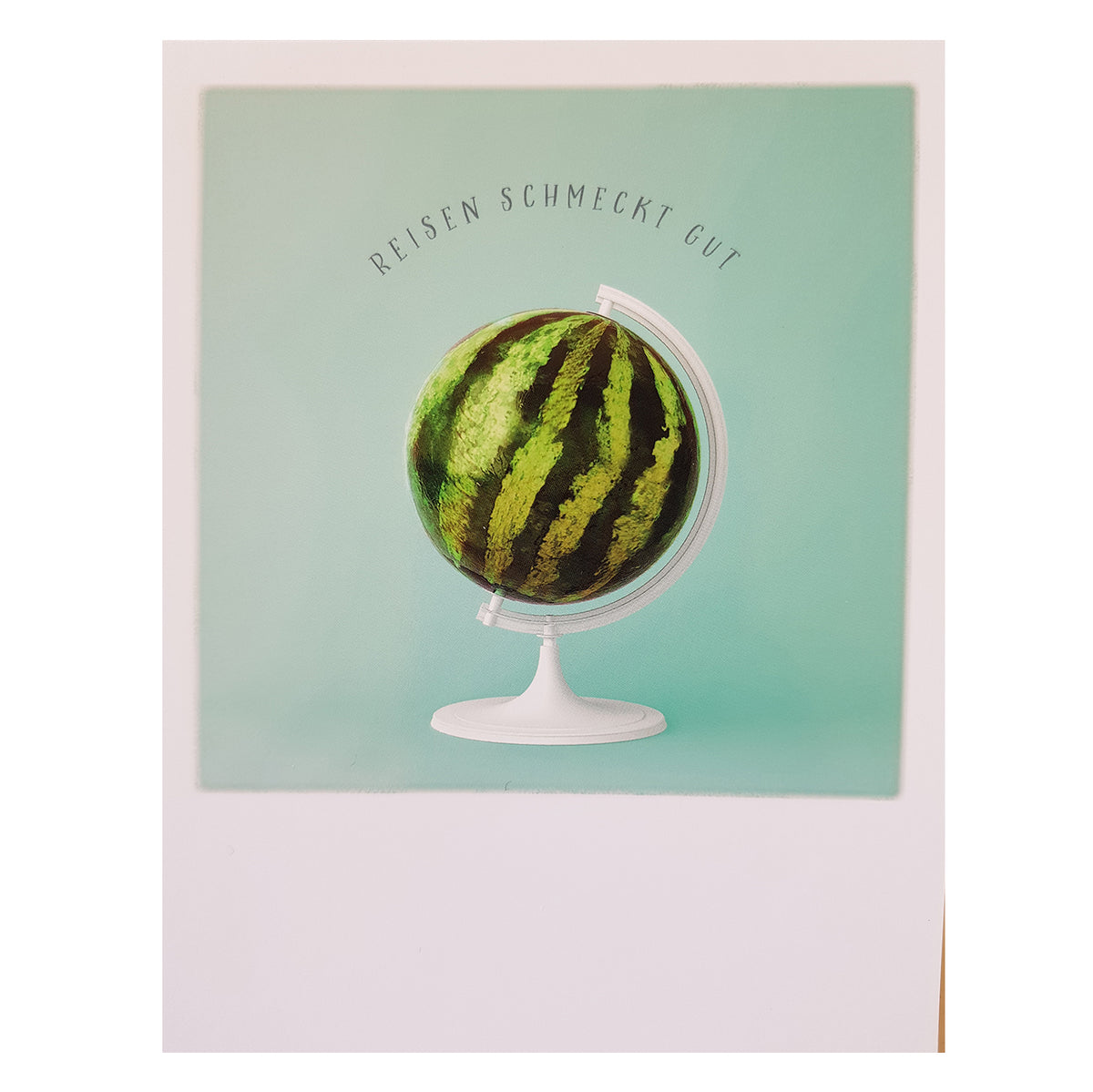 Postkarte &quot;Globus&quot;