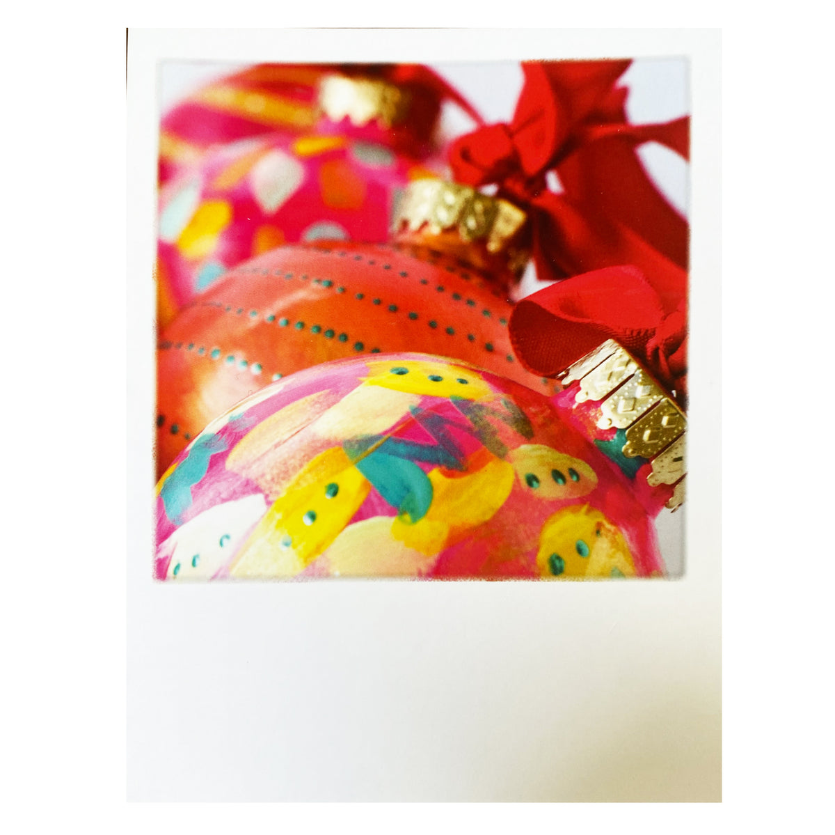 Postkarte Weihnachten &quot;Baumschmuck&quot;