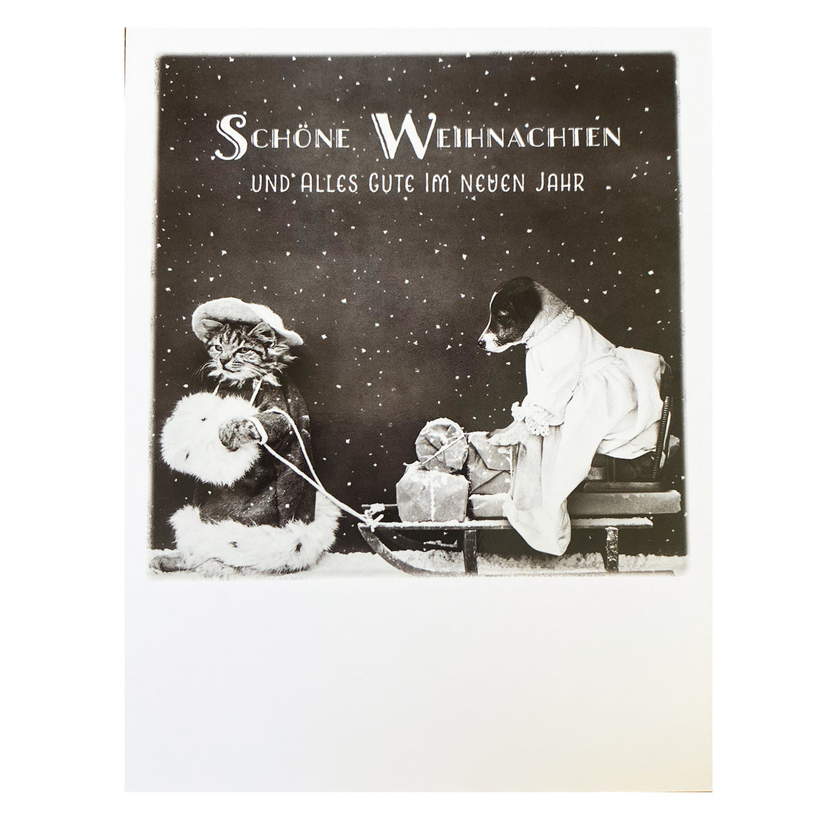 Postkarte Weihnachten &quot;Vintage Christmas&quot;