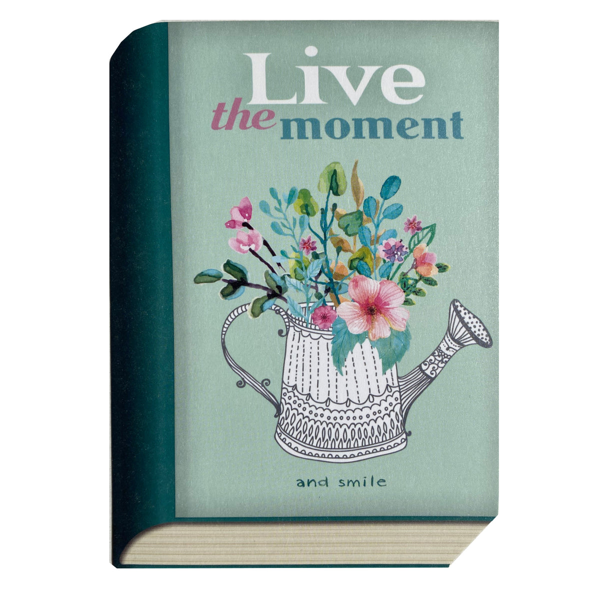 Book-Card &quot;Live the moment&quot;