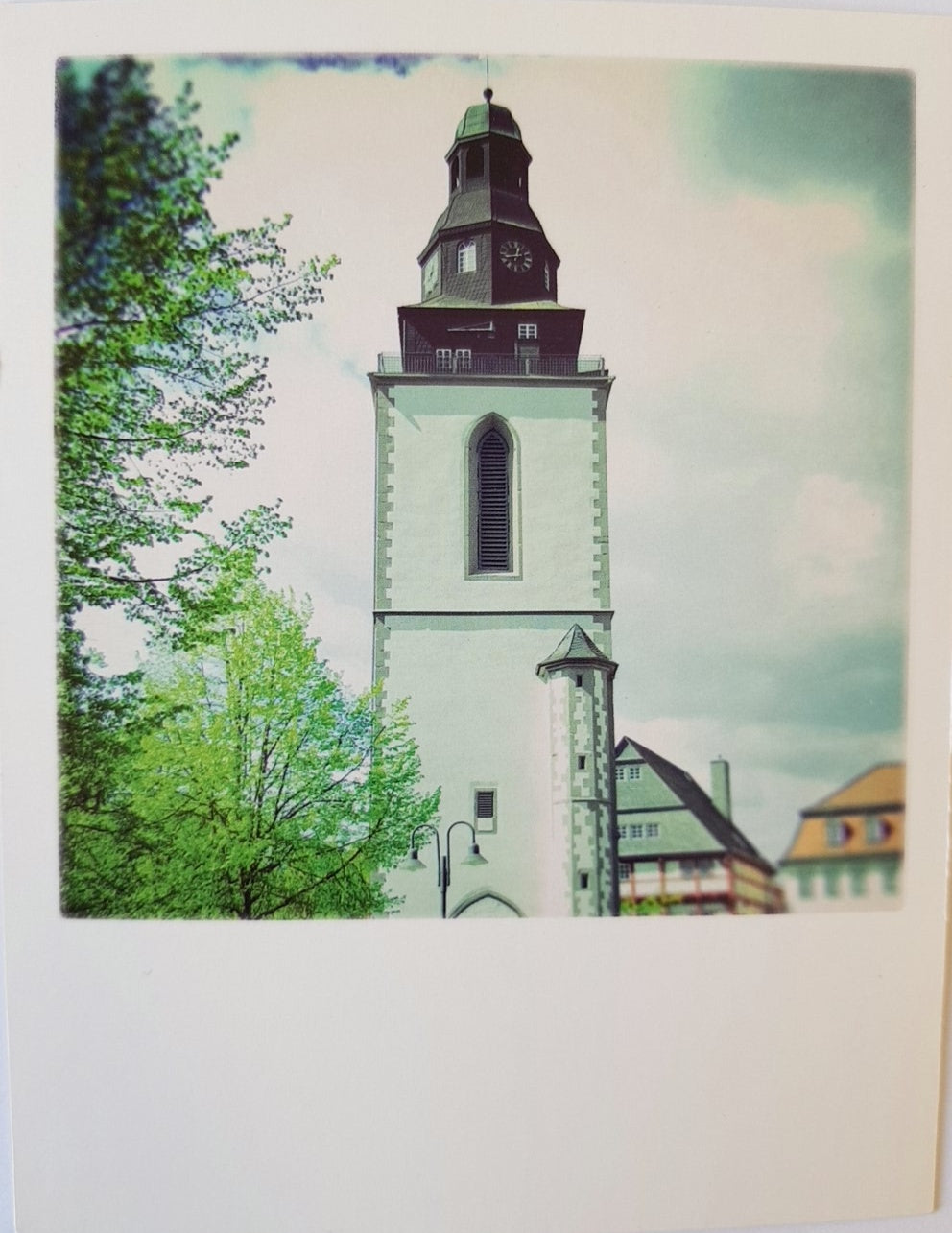 Postkarte &quot;Kirchturm&quot;