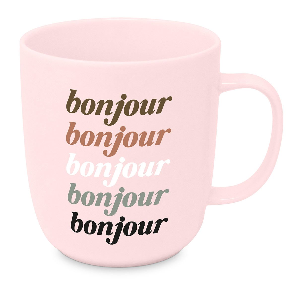 Tasse "Bonjour"