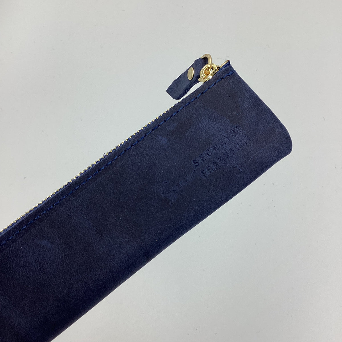 Ledermäppchen Secnaur small, dunkelblau