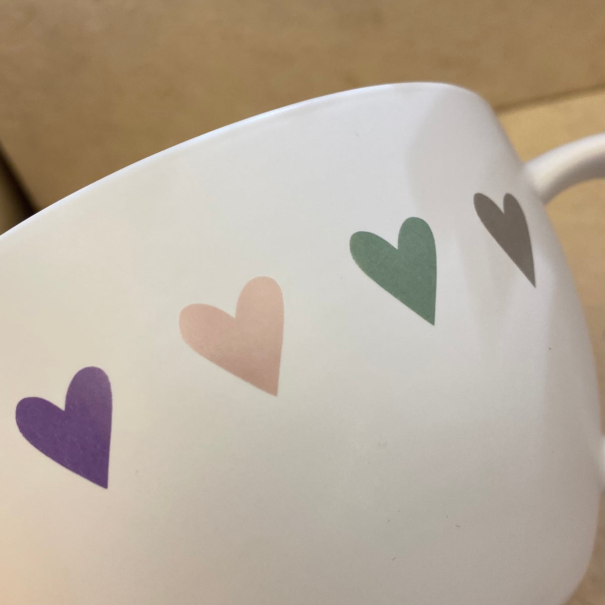 XXL Tasse Hearts