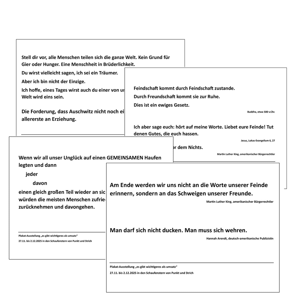 Postkarten-Set "Hoffnung" - 8 Karten