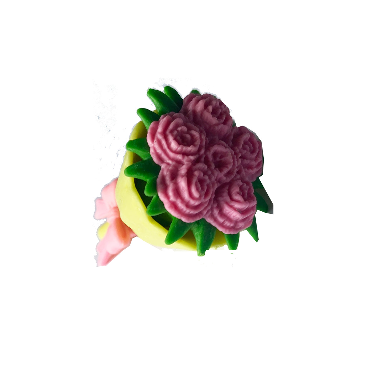 Radiergummi Blumenstrauß rosa