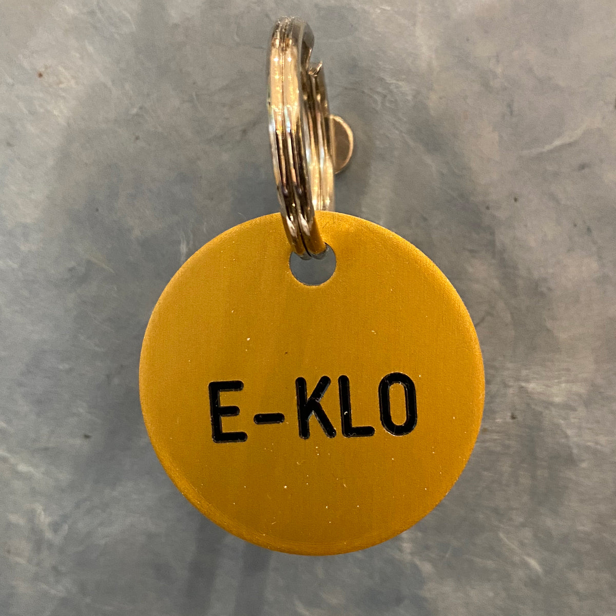 Schlüsselanhänger &quot;E-KLO&quot;