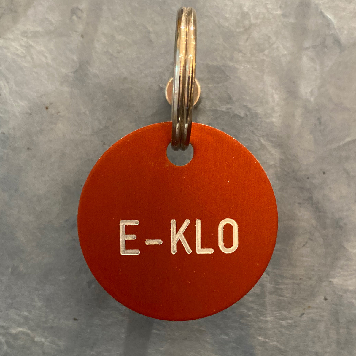 Schlüsselanhänger &quot;E-KLO&quot;