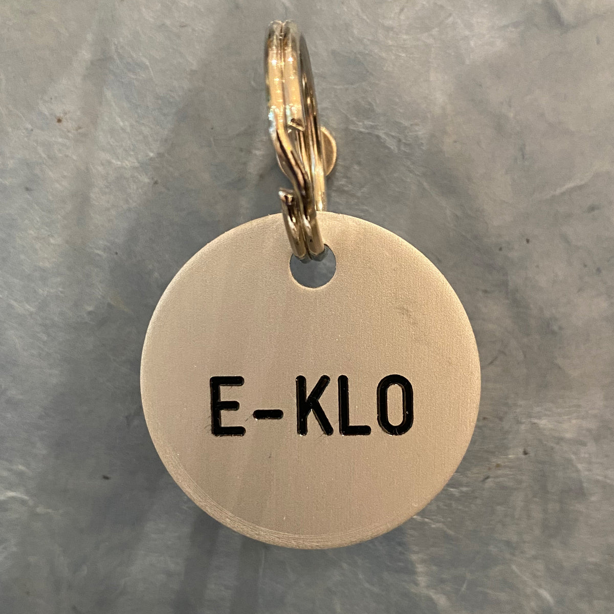 Schlüsselanhänger &quot;E-KLO&quot;