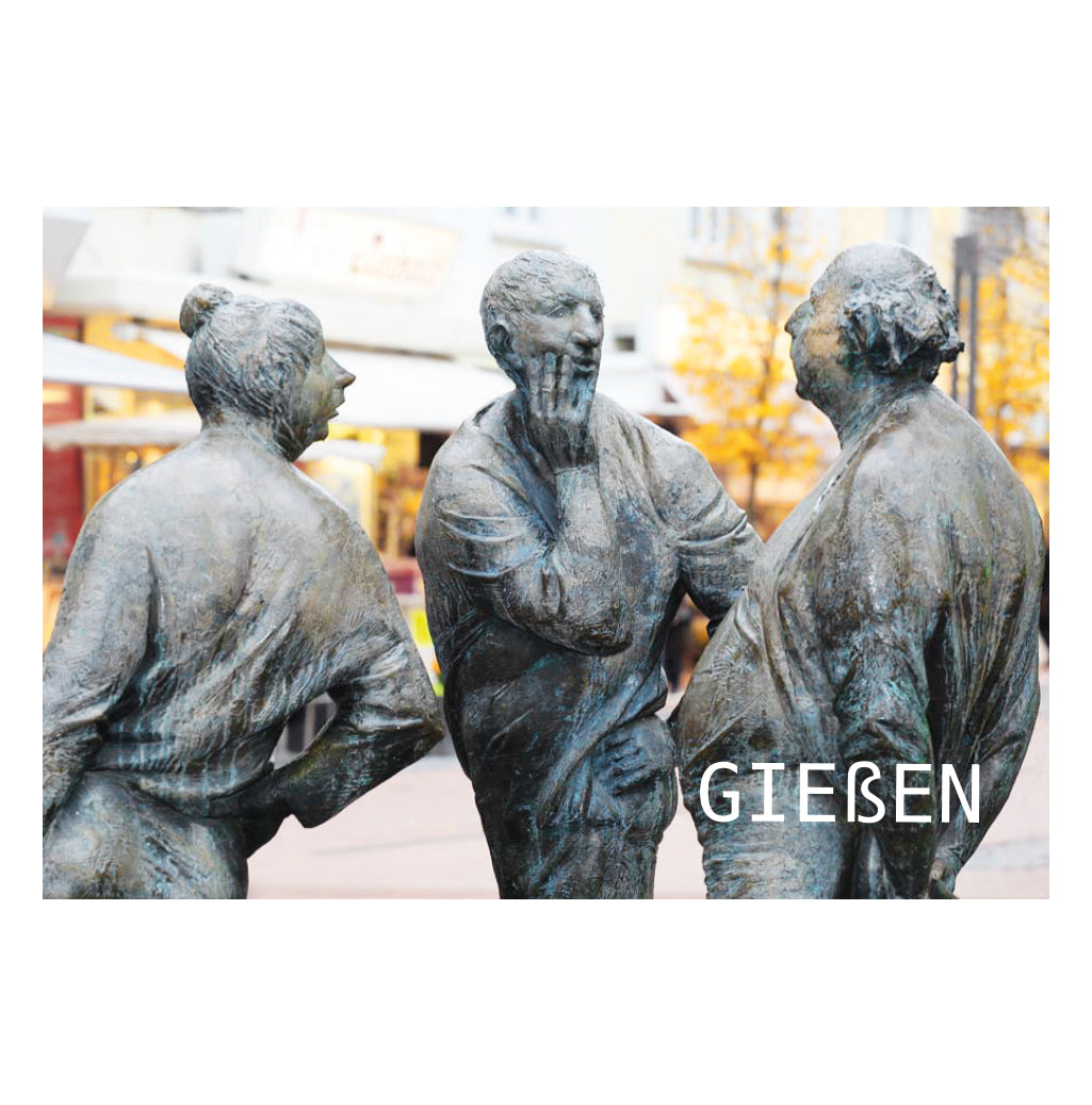 Gießen-Magnet "3 Schwätzer"