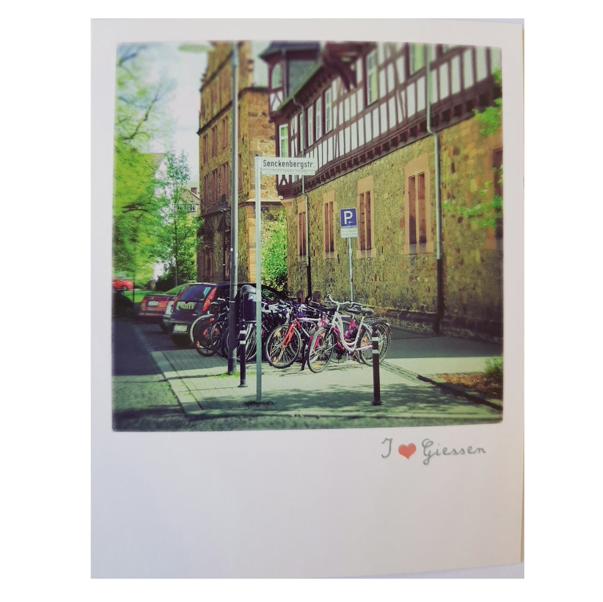 Postkarte &quot;Senckenbergst.&quot;