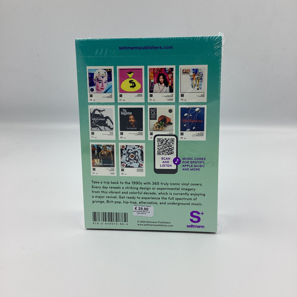 Abreisskalender The Art of 90s Covers
