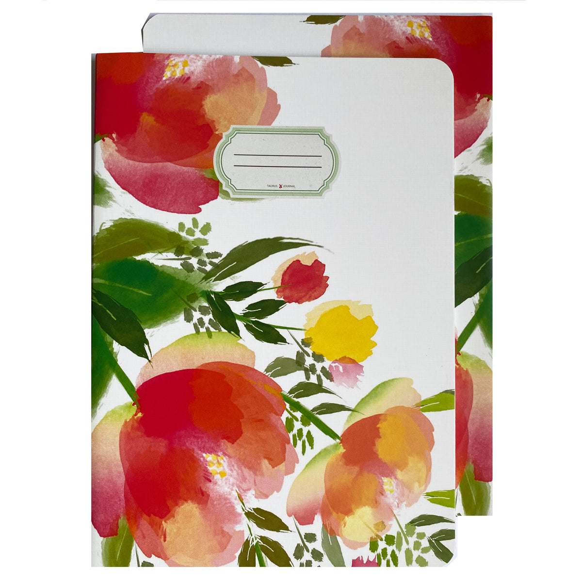 Journal in DIN A5, Motiv &quot;Aquarell Flowers&quot;