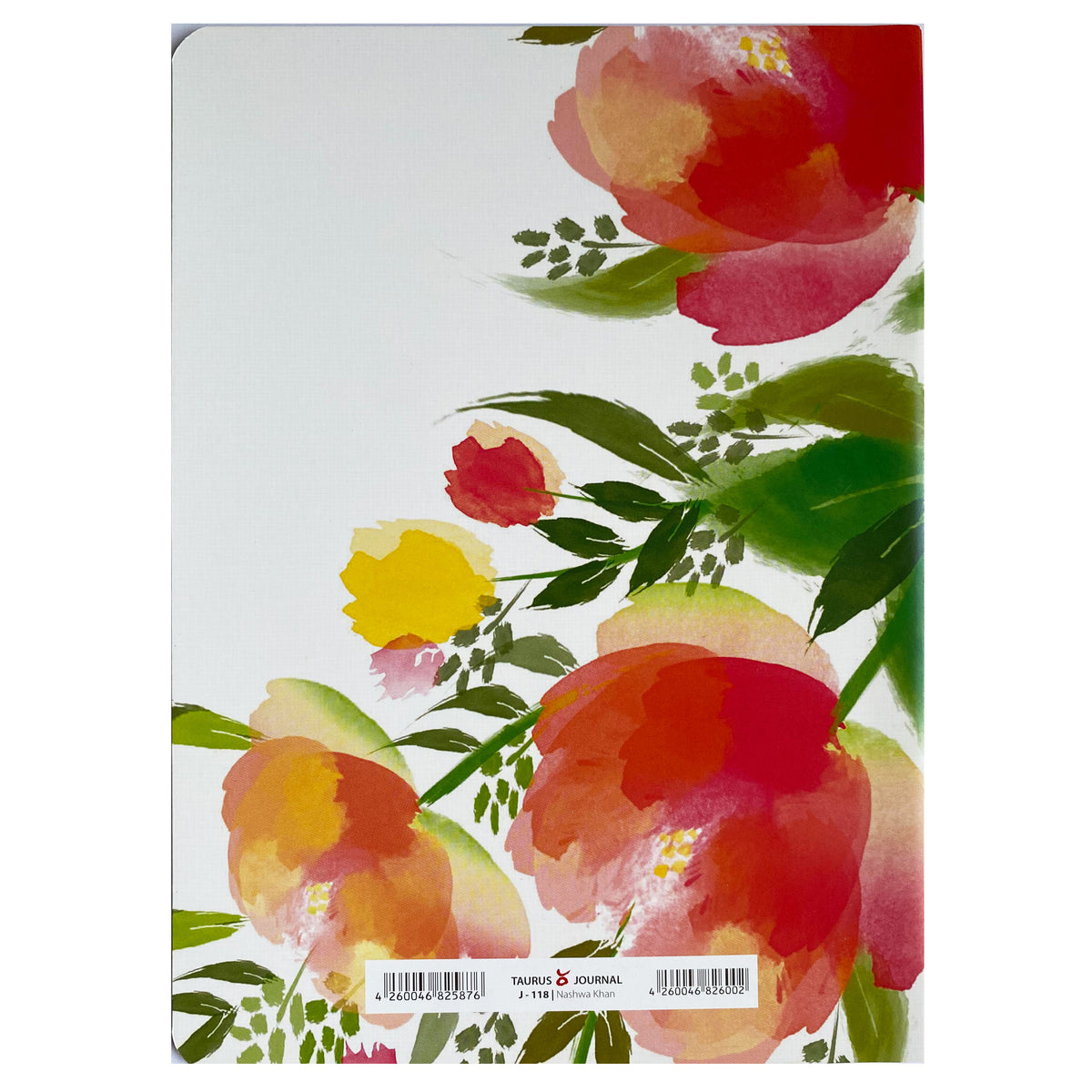 Journal in DIN A5, Motiv &quot;Aquarell Flowers&quot;