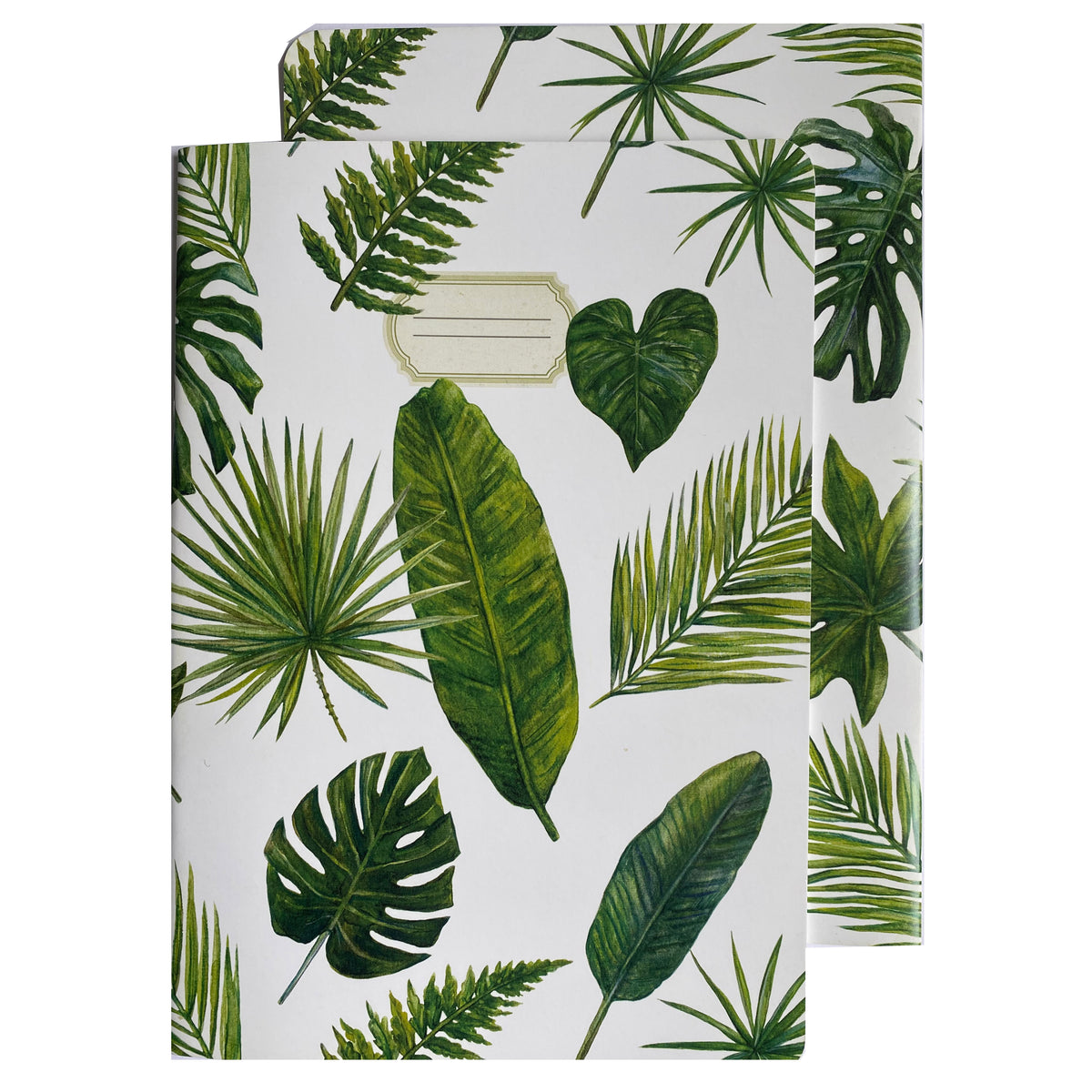 Journal in DIN A5, Motiv &quot;Tropic leaves&quot;