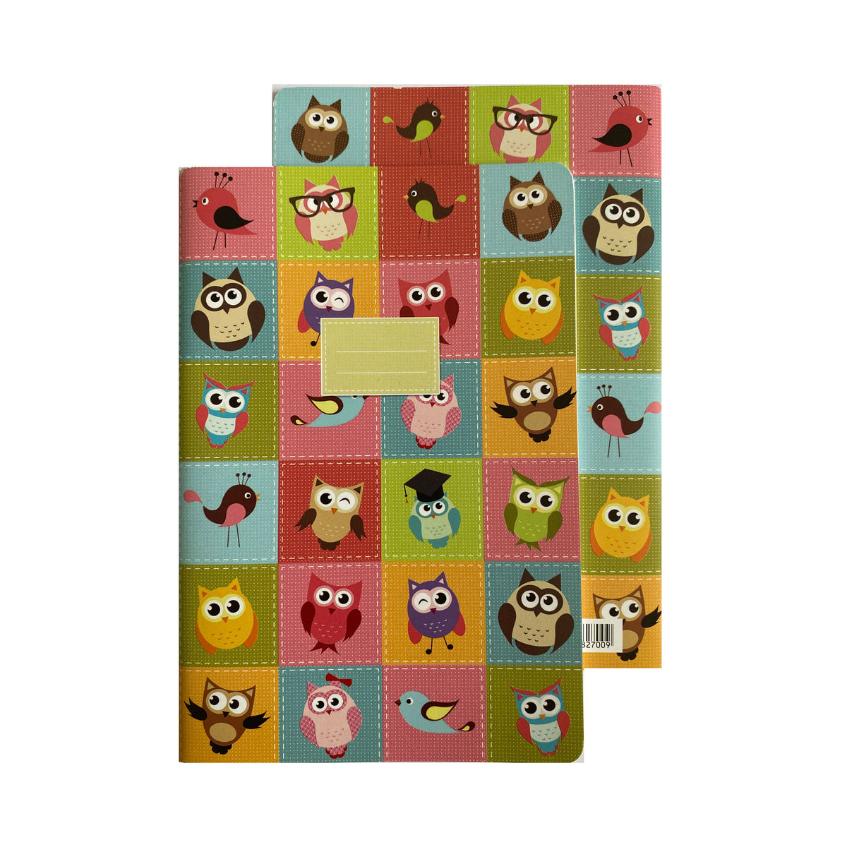Journal in DIN A6, Motiv &quot;Owls&quot;