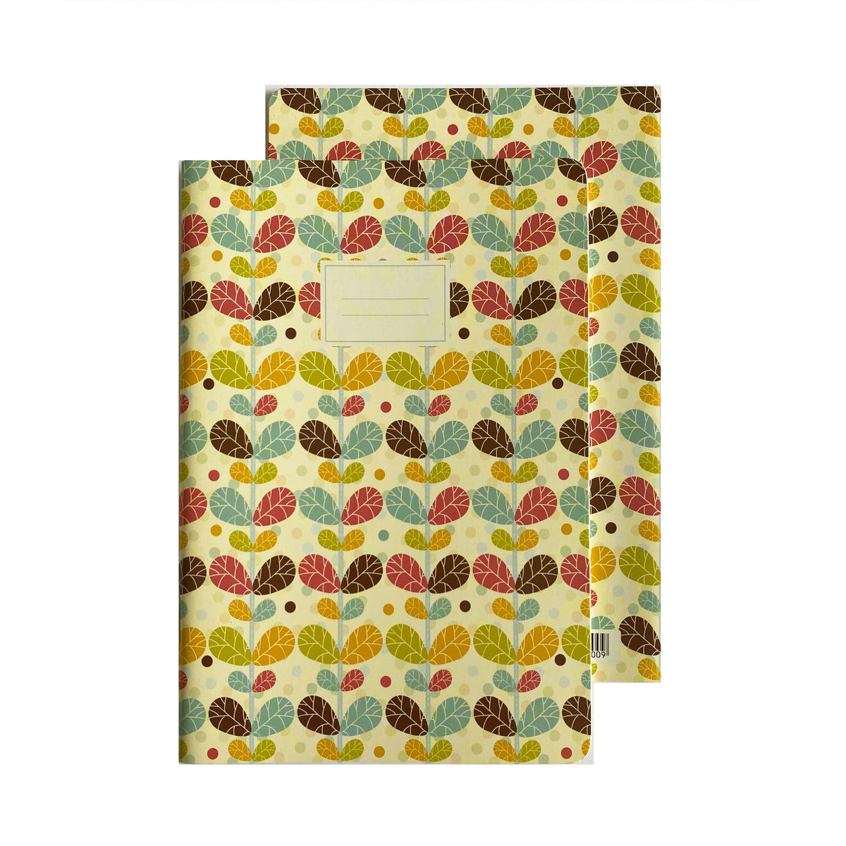Journal in DIN A6, Motiv &quot;70s Flowers&quot;