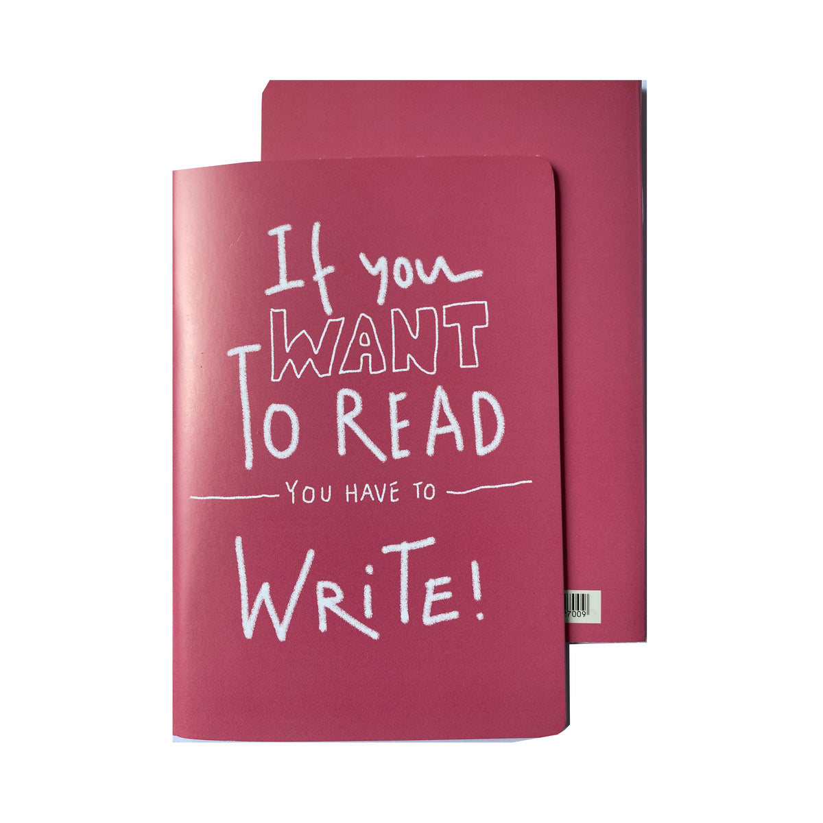 Journal in DIN A6, Motiv &quot;Read-Write!&quot;