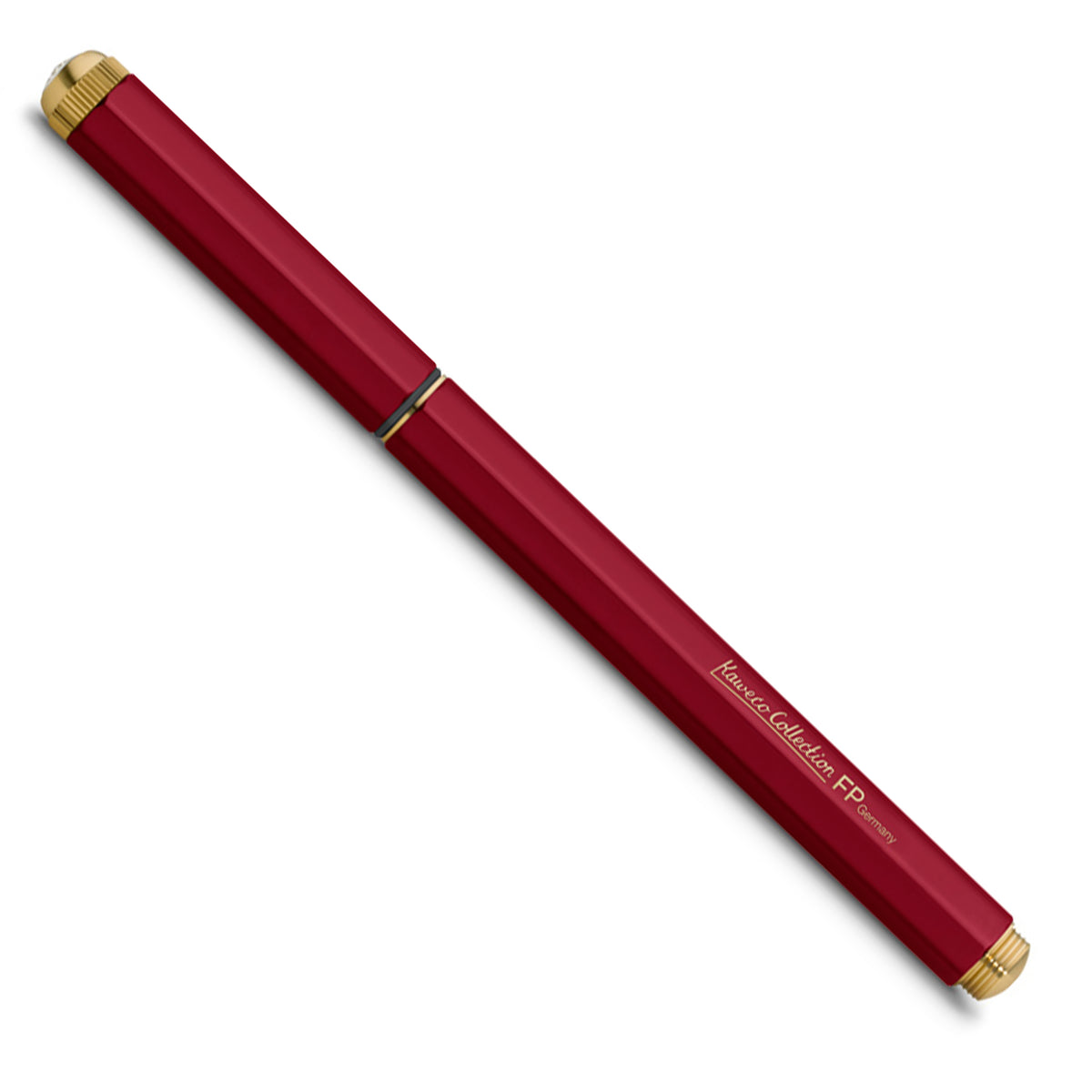 Füllhalter KAWECO Special aus Messing, rot