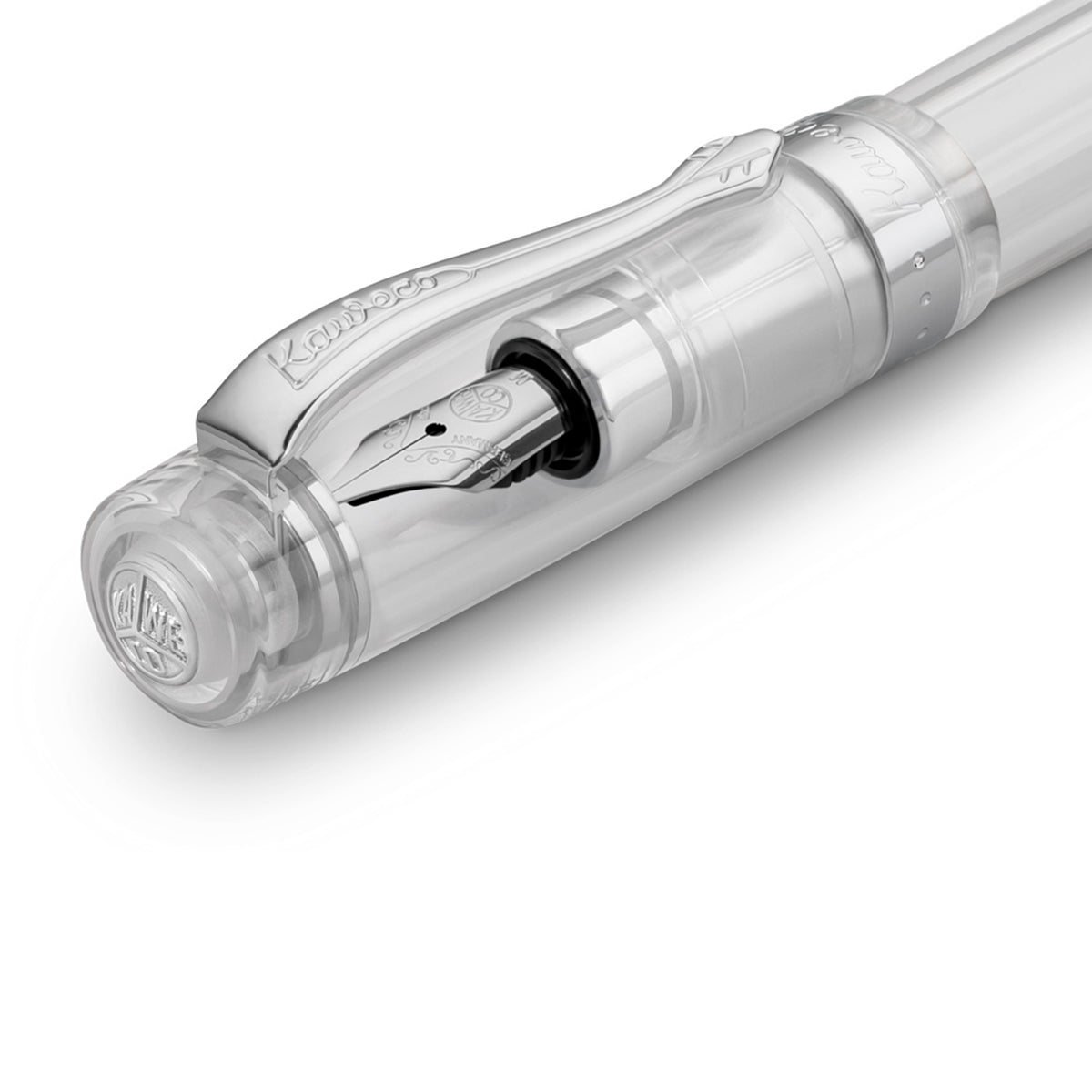 Kaweco STUDENT Füllhalter Transparent I Premium Füllfederhalter für Tintenpatronen mit hochwertiger Stahlfeder I Nostalgischer Luxus Füller 16 cm I Federbreite: EF (Extra Fein Kaweco STUDENT Füllhalter Transparent I Premium Füllfederhalter für Tintenpatronen mit hochwertiger Stahlfeder I Nostalgischer Luxus Füller 16 cm I Federbreite: EF (Extra Fein