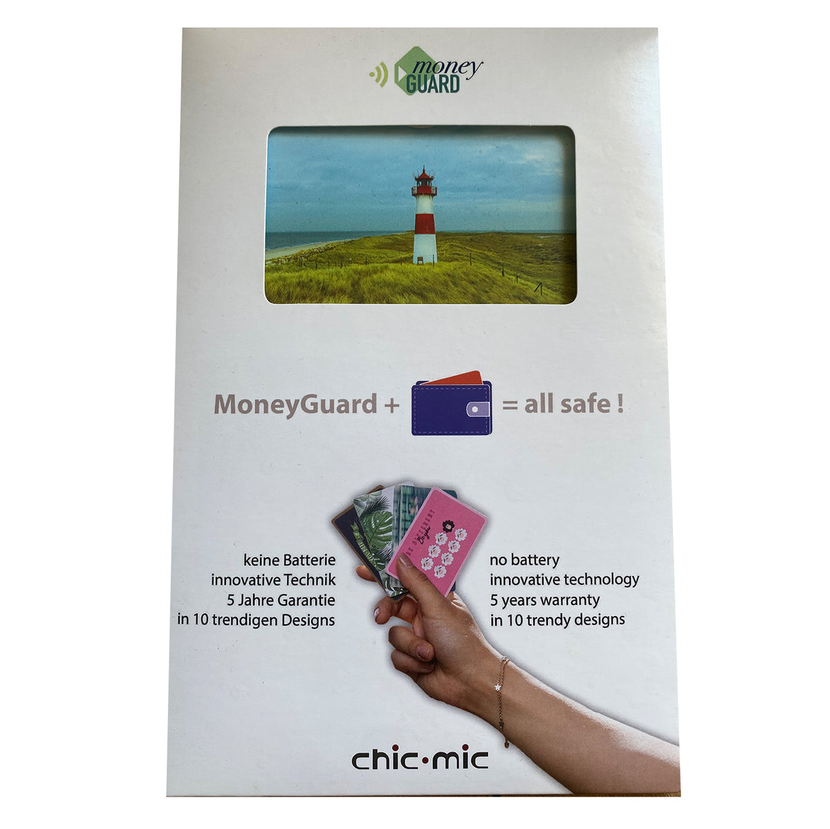 Moneyguard Karte gegen Datenklau