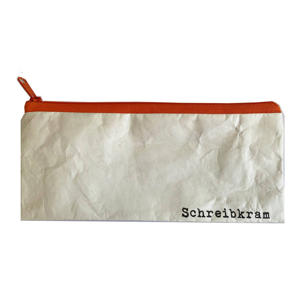 Mäppchen &quot;Schreibkram&quot;, orange, 20x8 cm