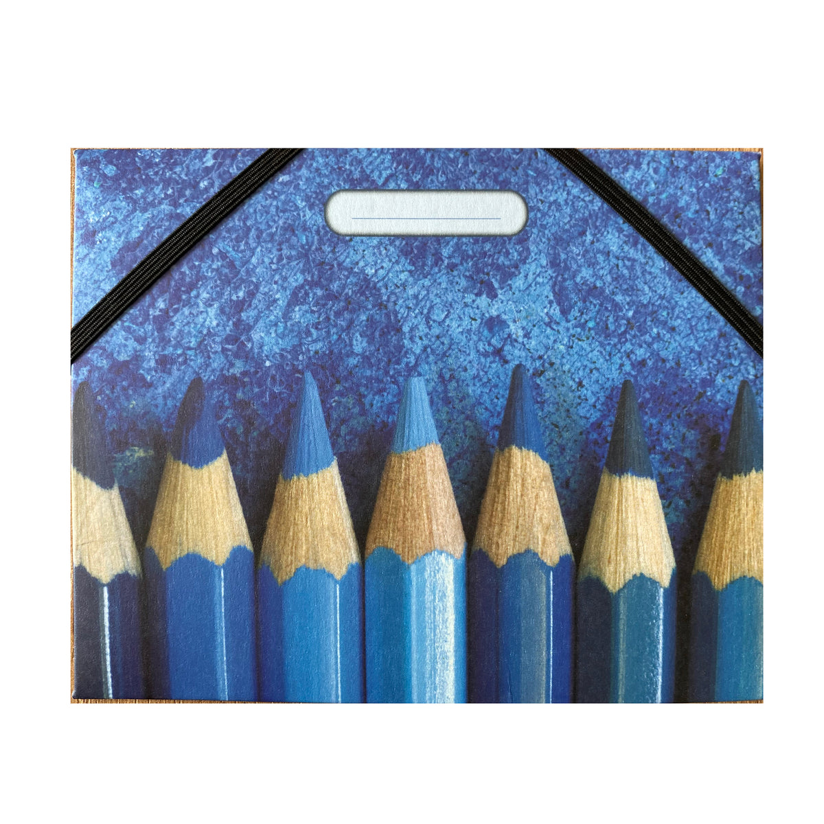 Geschenkumschlag B6 &quot;Blaue Stifte&quot;
