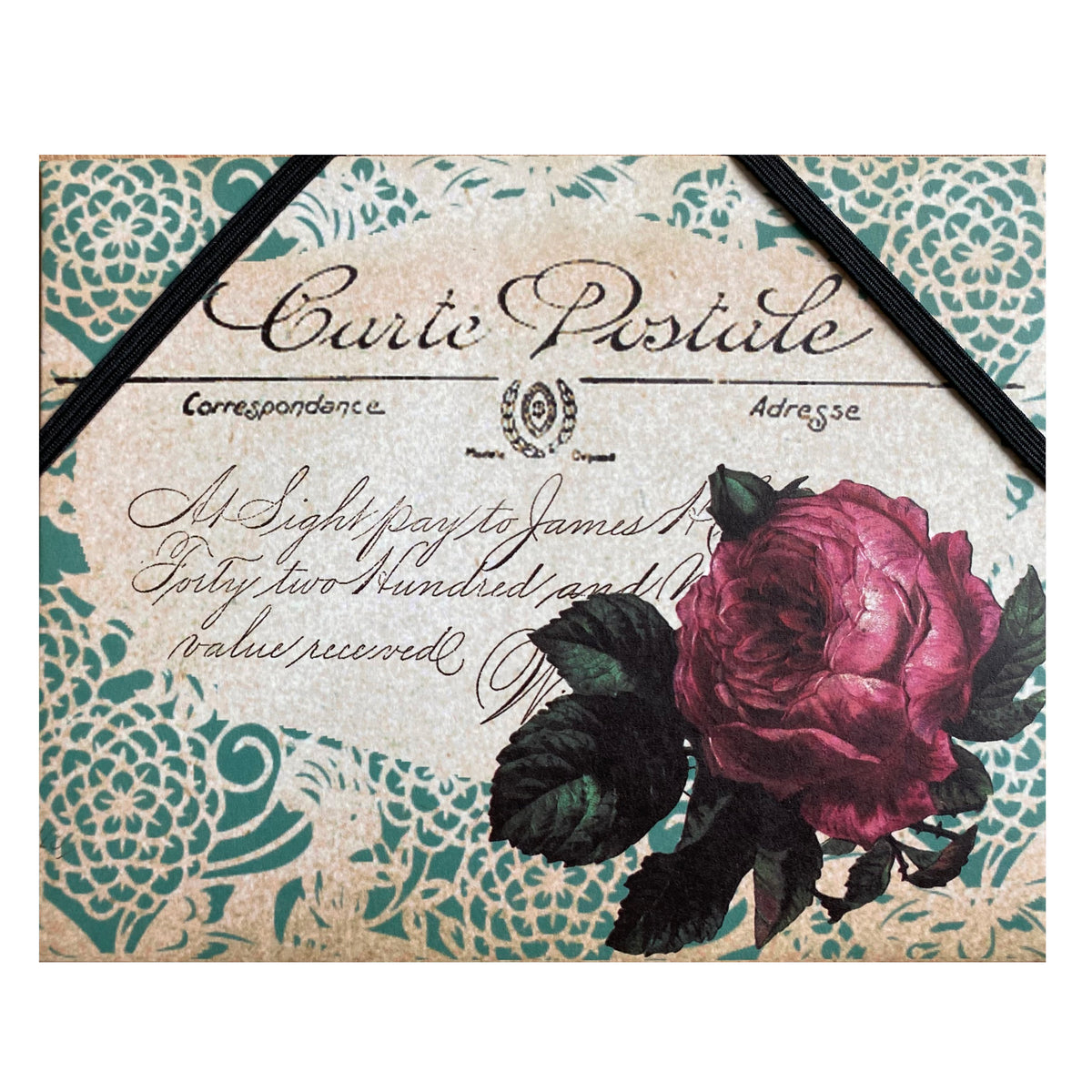 Geschenkumschlag B6 "Ephemera Roses"