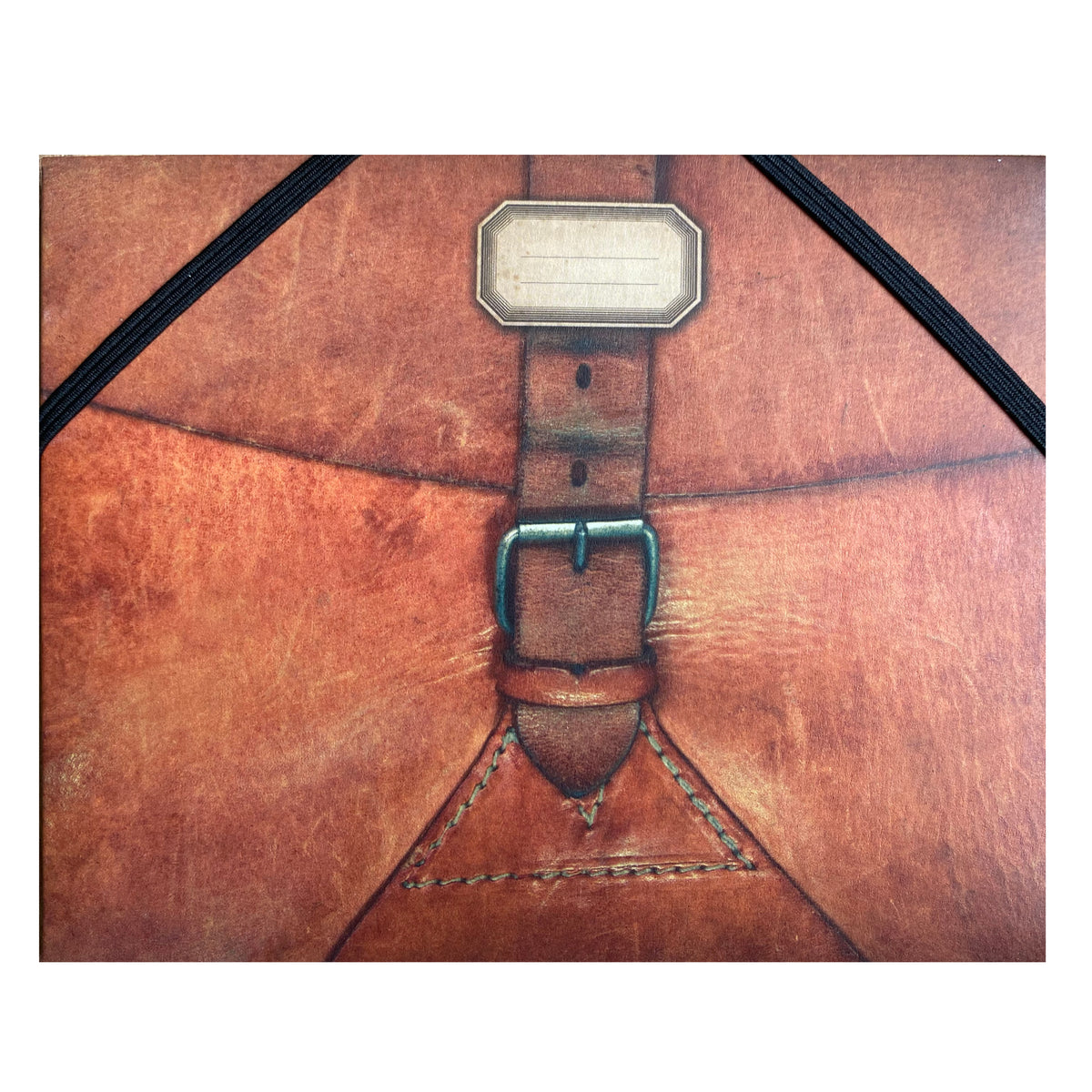 Geschenkumschlag B6 "Ledertasche"