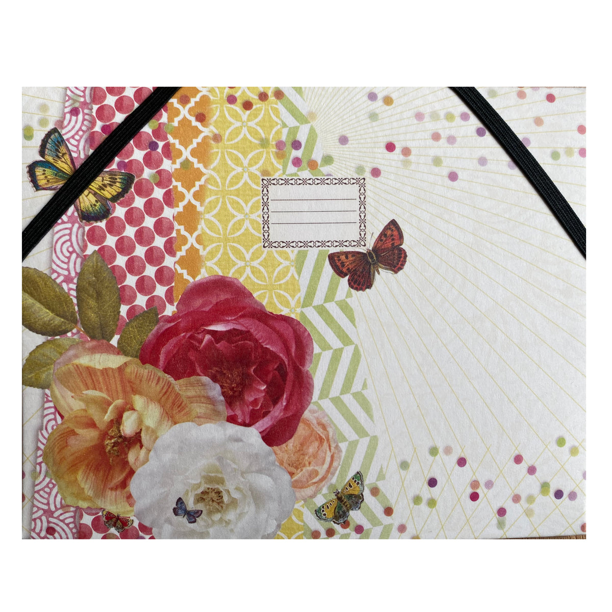 Geschenkumschlag B6 "Happy Flowers"