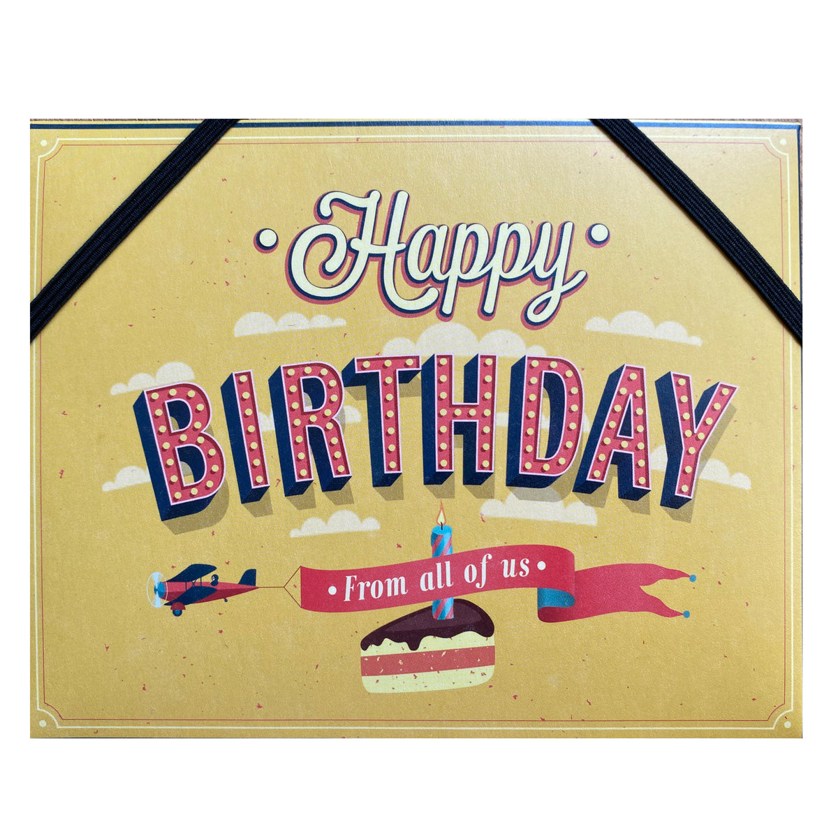 Geschenkumschlag B6 &quot;Happy Birthday&quot;