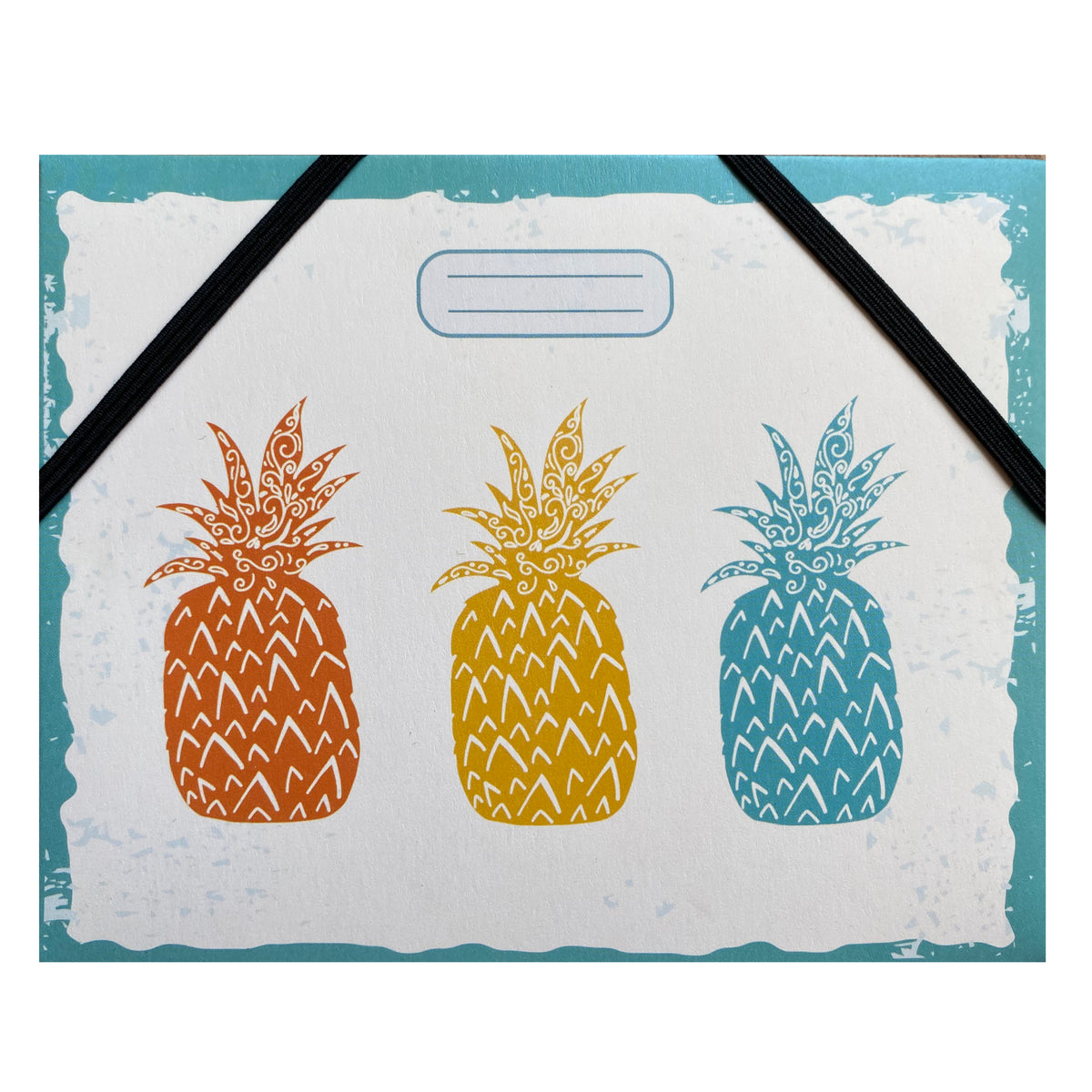 Geschenkumschlag B6 &quot;3 Pineapples&quot;