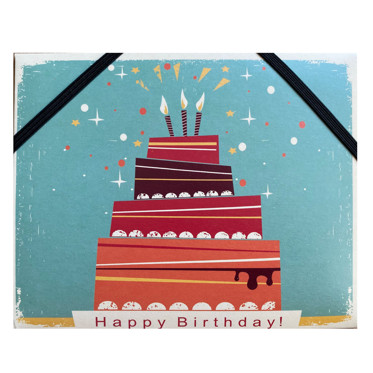 Geschenkumschlag B6 &quot;Happy Birthday&quot;